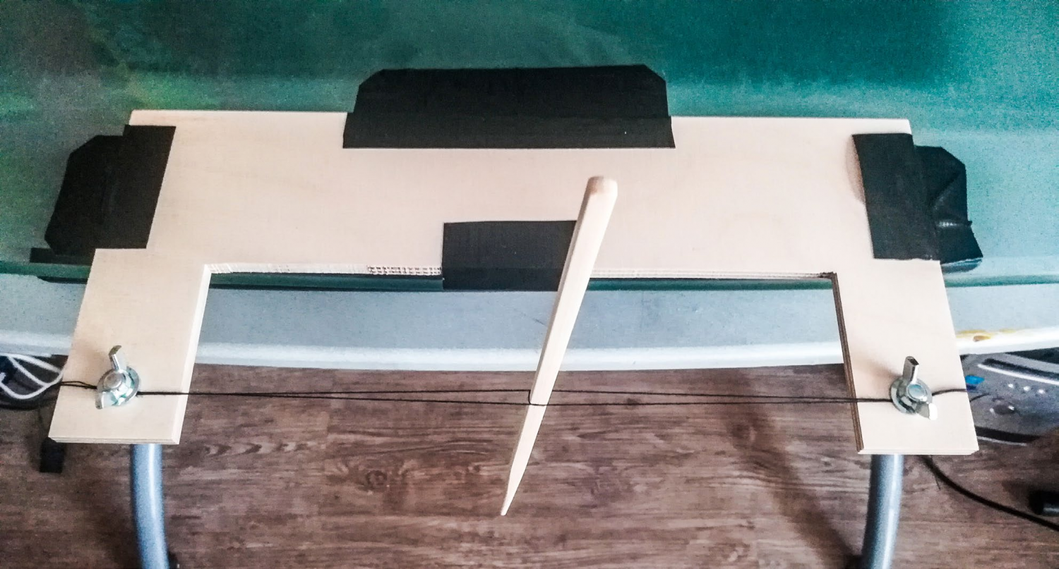 Ein Essstäbchen als Präzisionsinstrument