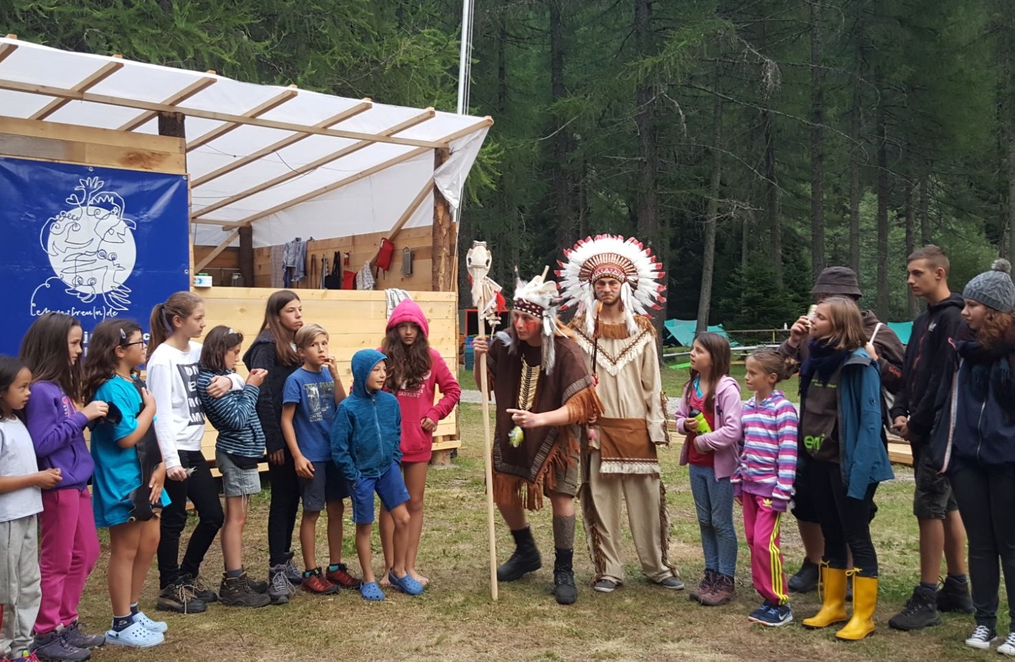 Bei Indianern und Cowboys