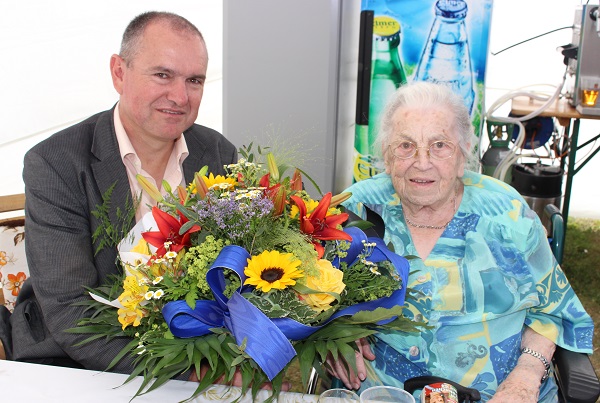 Trudi Schraner feierte ihren 100. Geburtstag 