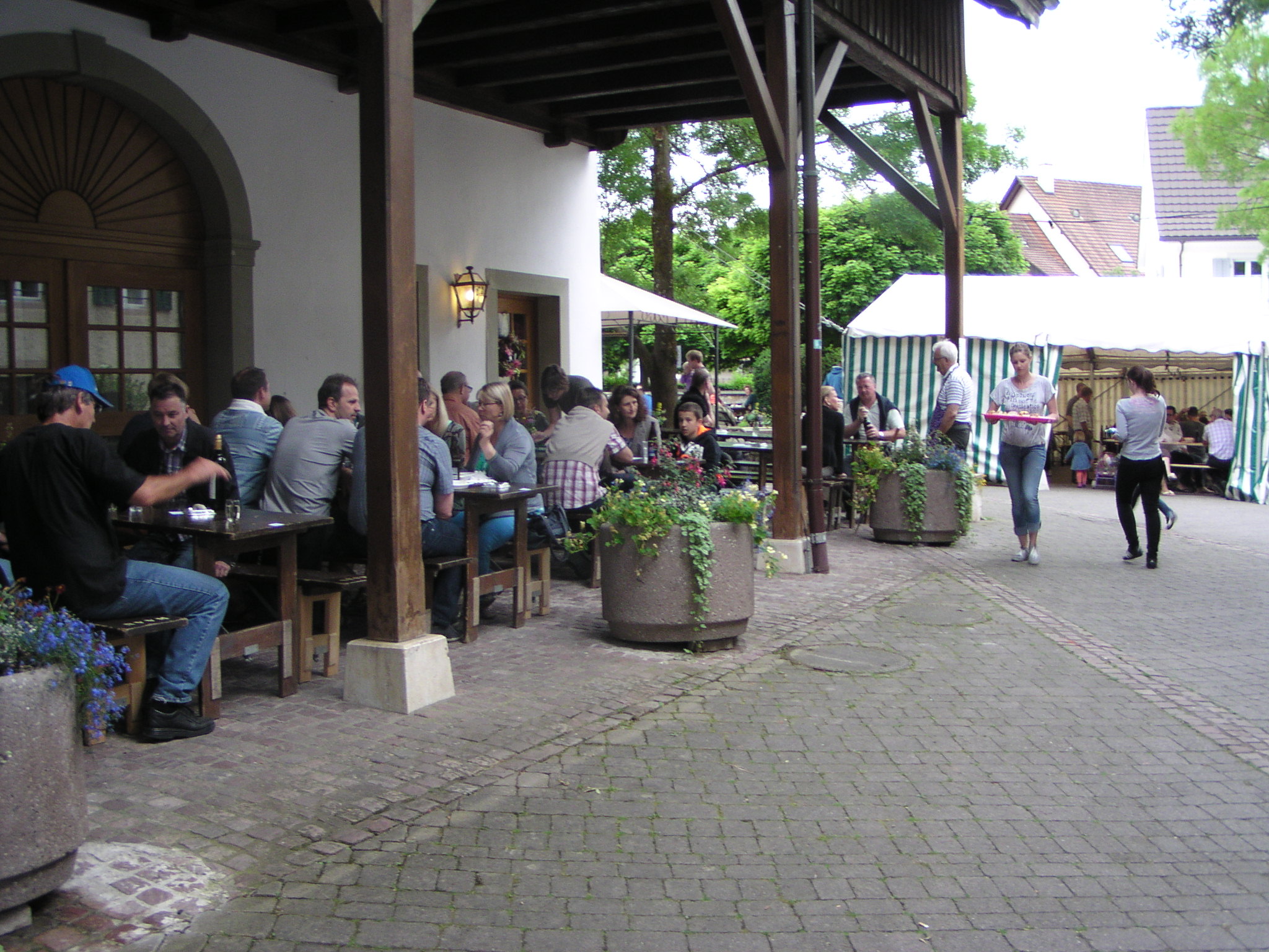 Feststimmung auf dem Hirschenplatz
