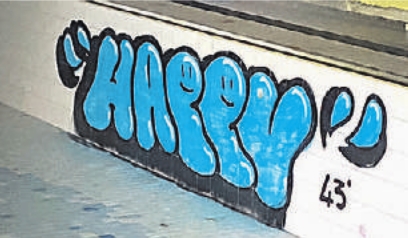 Der Spray ging nach hinten los