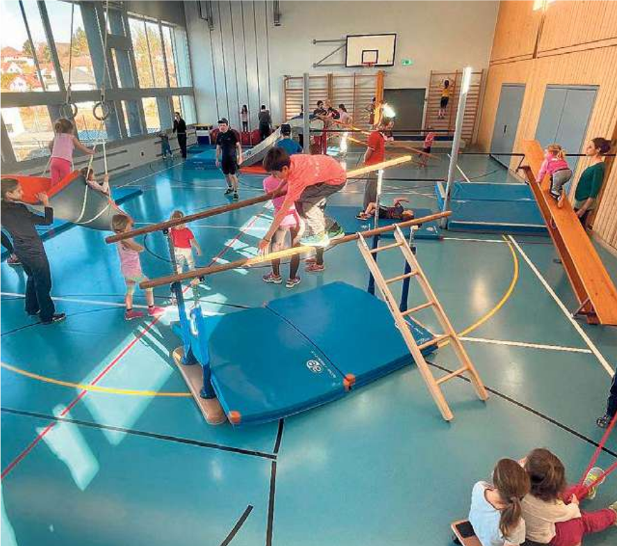Offene Turnhalle des Elternvereins Oeschgen