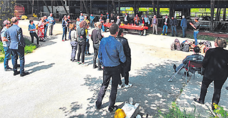 SP-Grossratsfraktion auf Entdeckungstour