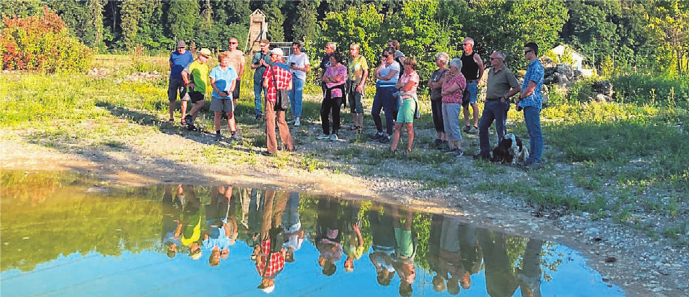 Kies, Wasser und Heuschrecken