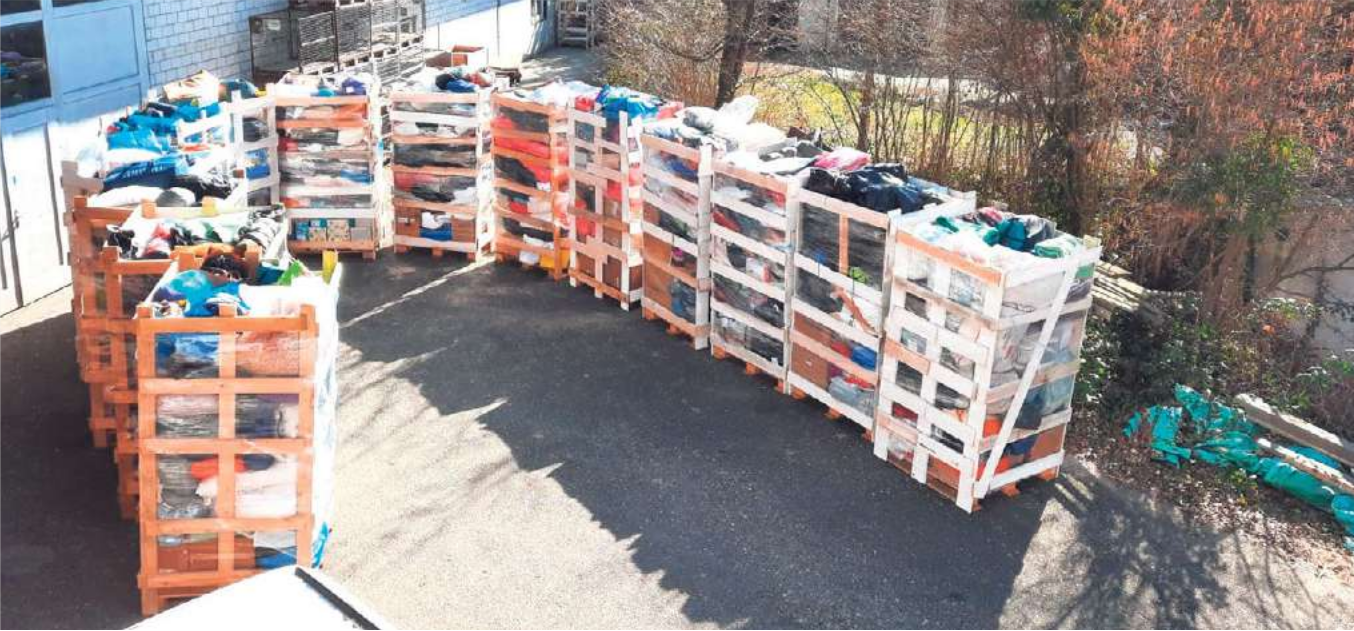 Schlafsäcke, Decken und viel Geld gespendet