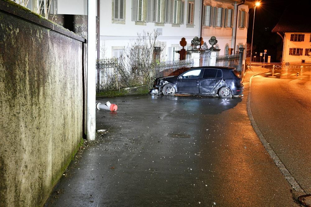 Zu schnell unterwegs: Junglenker verunfallt