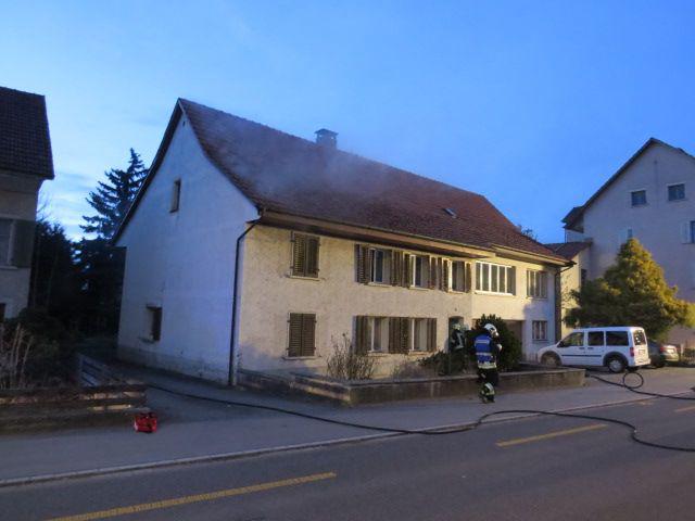 Würenlingen: Brand frühzeitig gelöscht