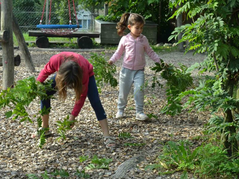 Spielplatz winterfest gemacht