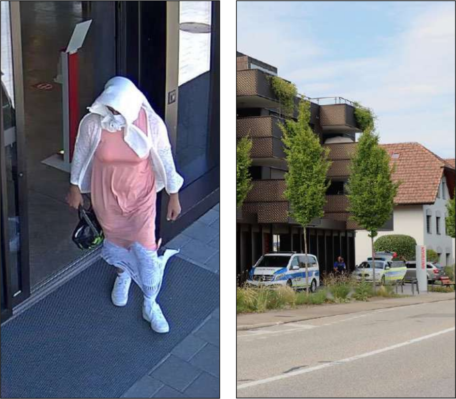 Versuchter Banküberfall: Täter flüchtete