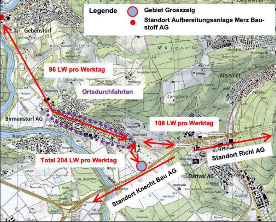 Das bringt der Kiesabbau im Grosszelg