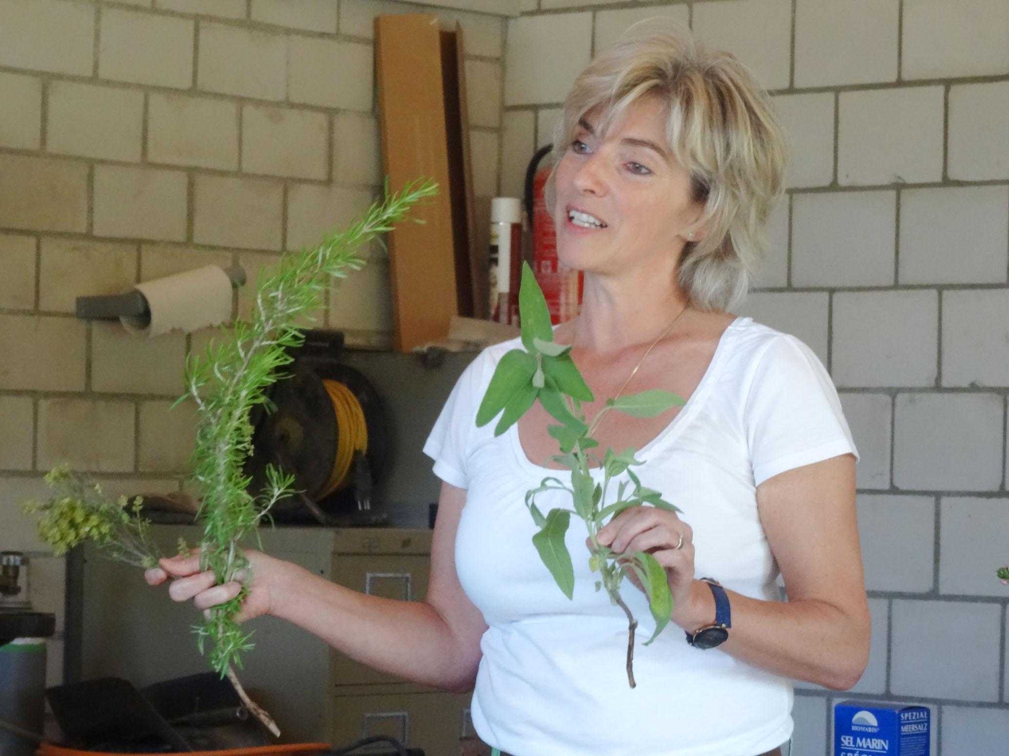 Auch Blumen kann man essen