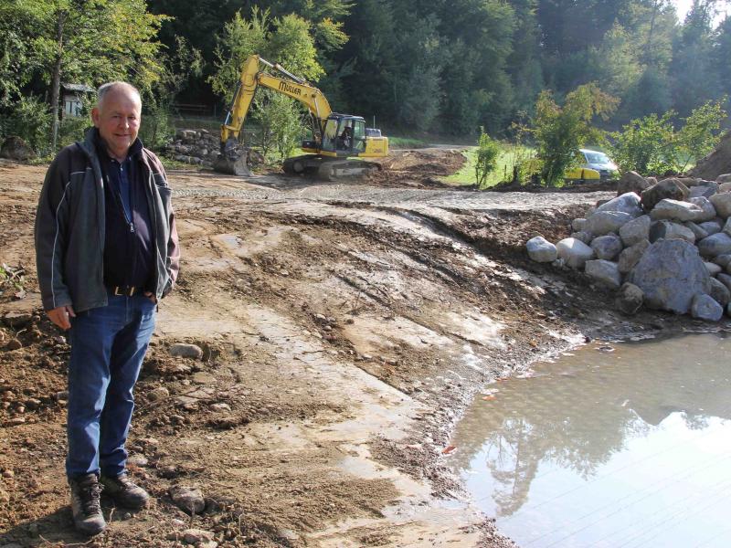 Fislisbach: Hier baden Amphibien statt Menschen