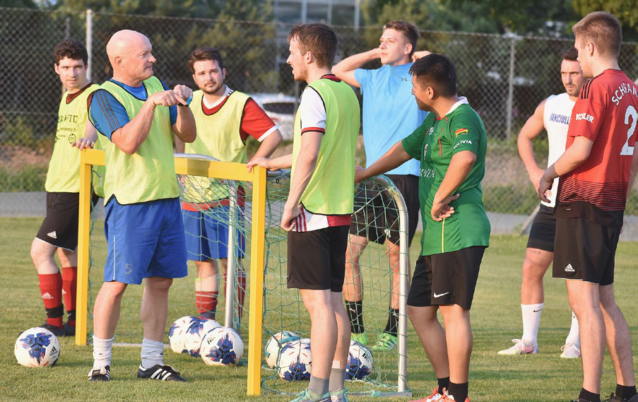 Martin Huber macht Aushilfstrainer beim FC Mellingen 2