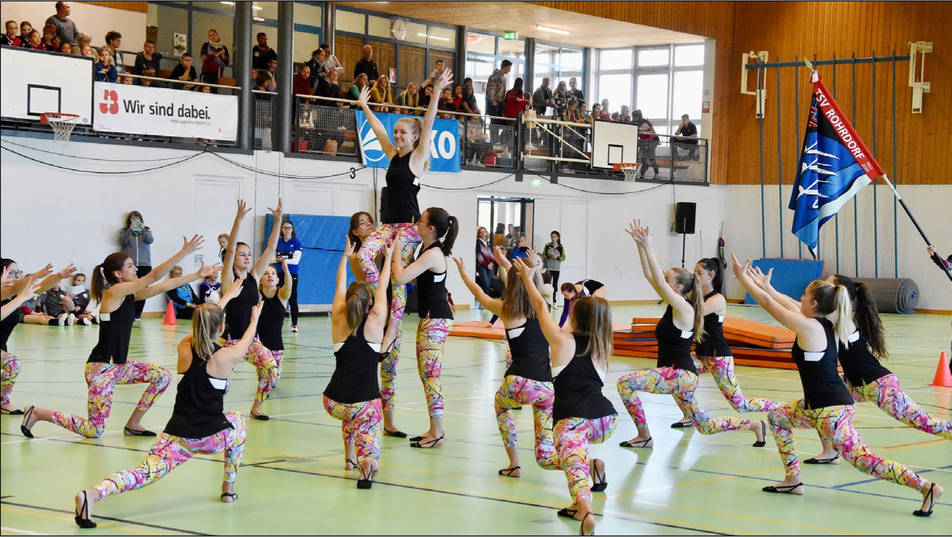Rohrdorfer Teens Gym-Show in Mellingen