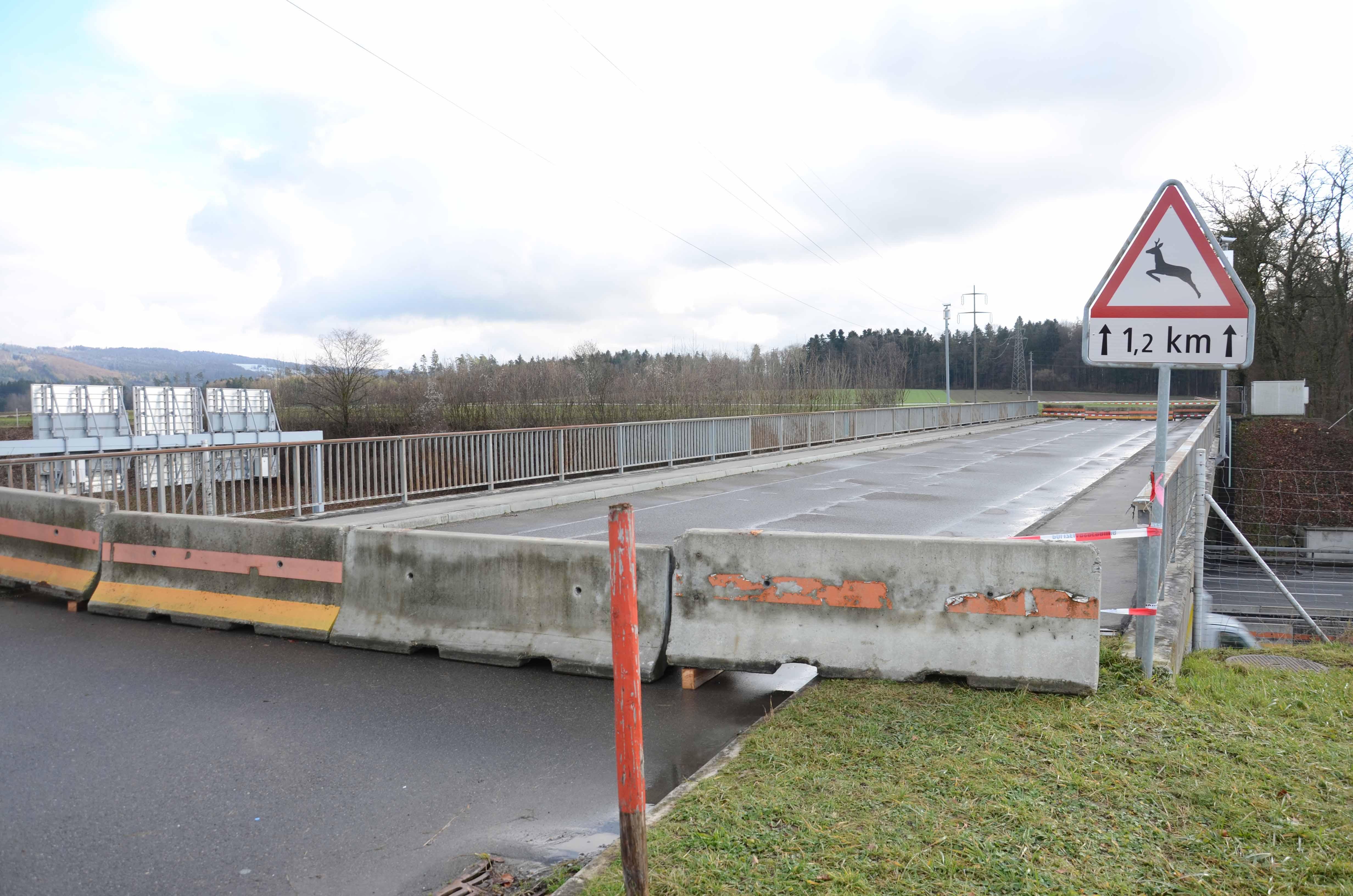 Birmenstorfer A1-Brücke immer noch gesperrt - Das Bild wird blockiert. – Möglicherweise durch einen aktiven Adblocker.
