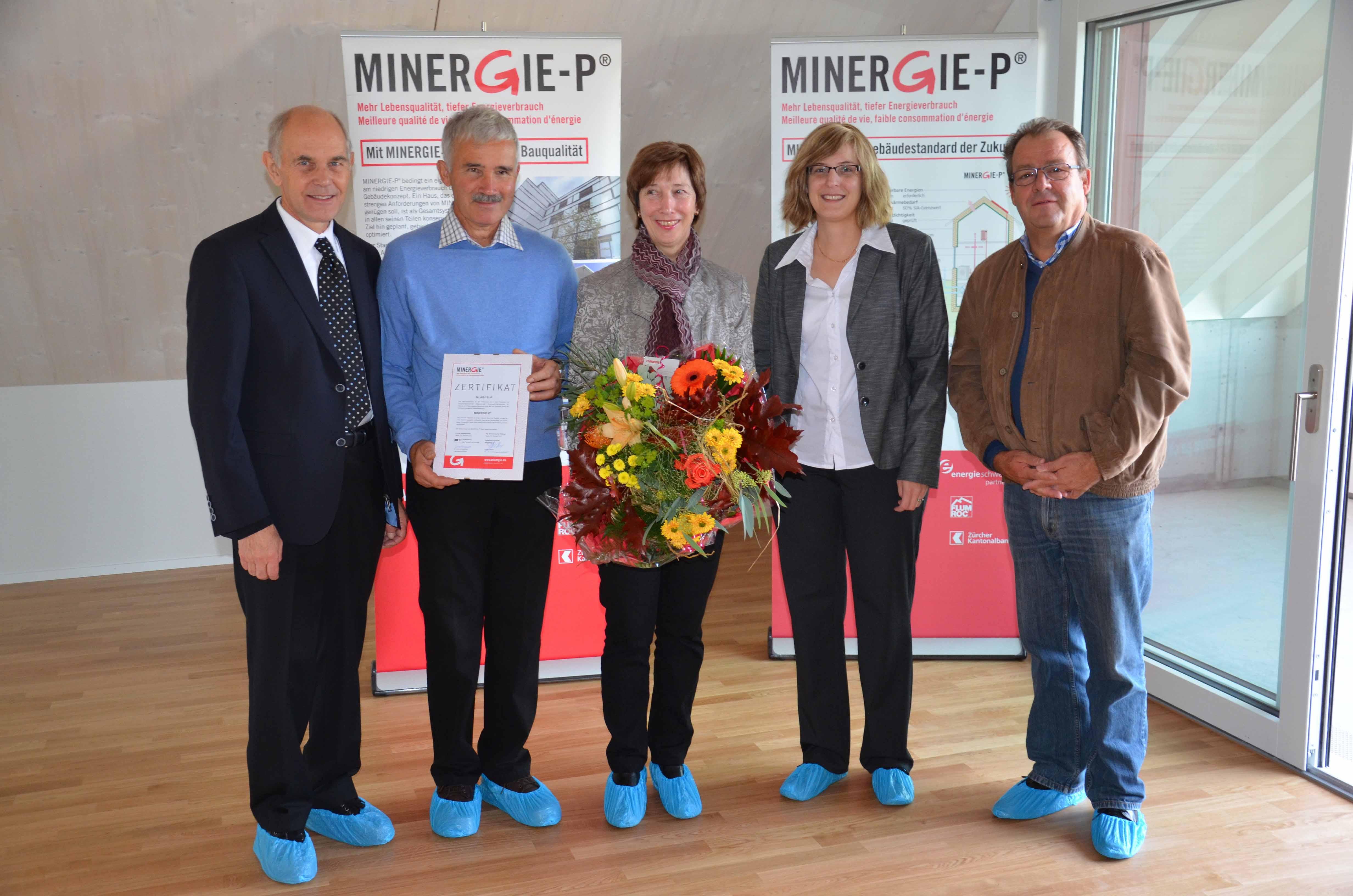 Fislisbach: Erstes Mehrfamilienhaus nach Minergie-P-Standard - Das Bild wird blockiert. – Möglicherweise durch einen aktiven Adblocker.