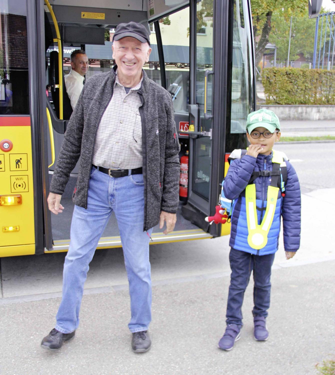 Ehrenamtlicher Begleiter für Schulweg 