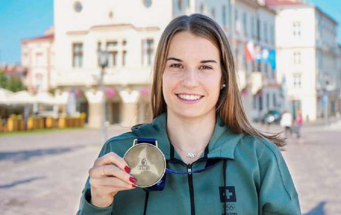 Michelle Heimberg: Das ist die EM-Bronzemedaille