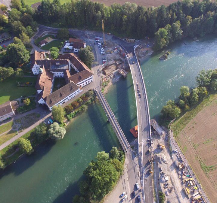 Neue Reussbrücke aus der Vogelperspektive - Das Bild wird blockiert. – Möglicherweise durch einen aktiven Adblocker.