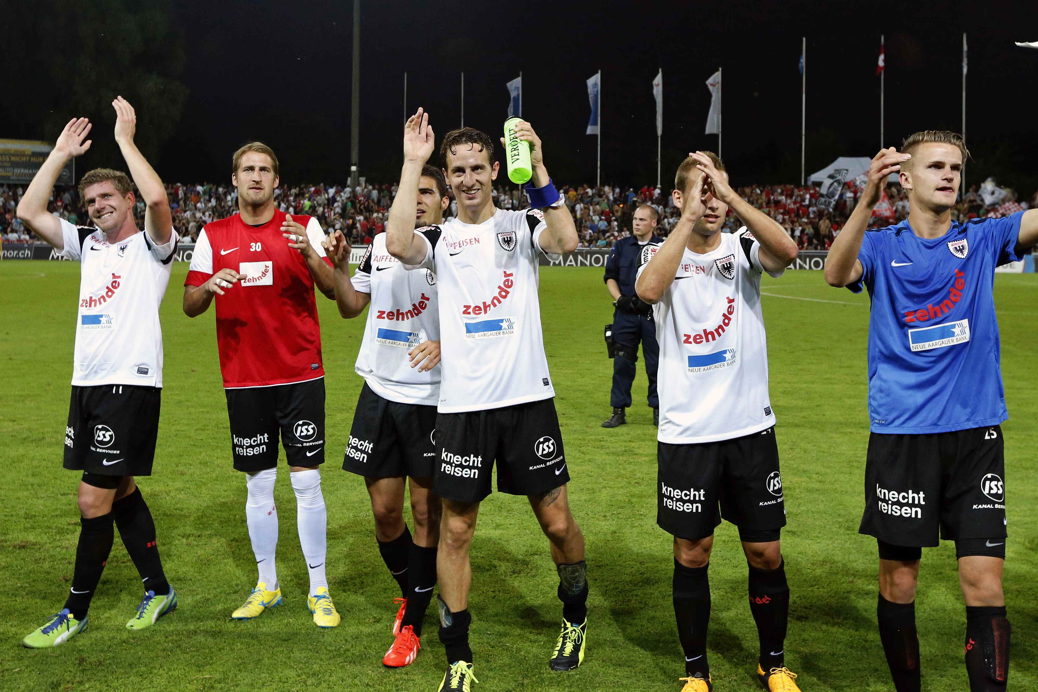Burkis FC Aarau mit Sternstunde - Das Bild wird blockiert. – Möglicherweise durch einen aktiven Adblocker.