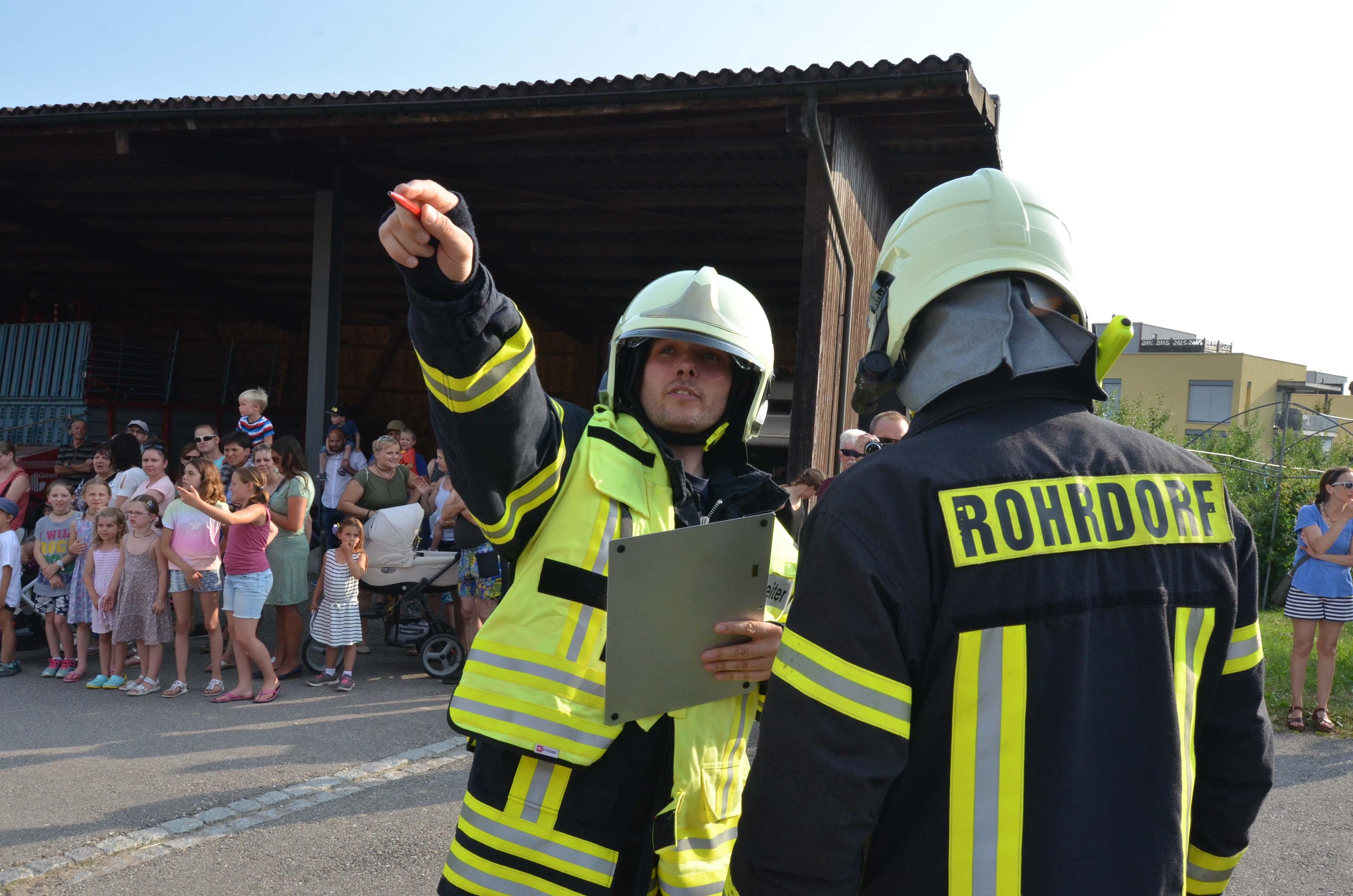 Das war ein heisser Einsatz