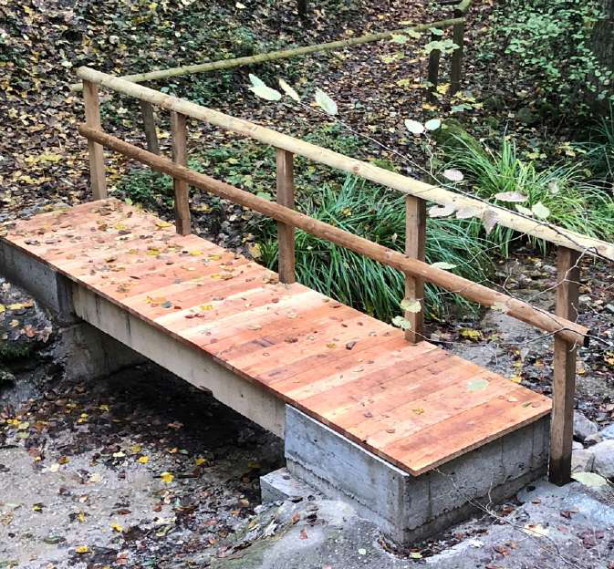 Neue Brücke in Tägerig