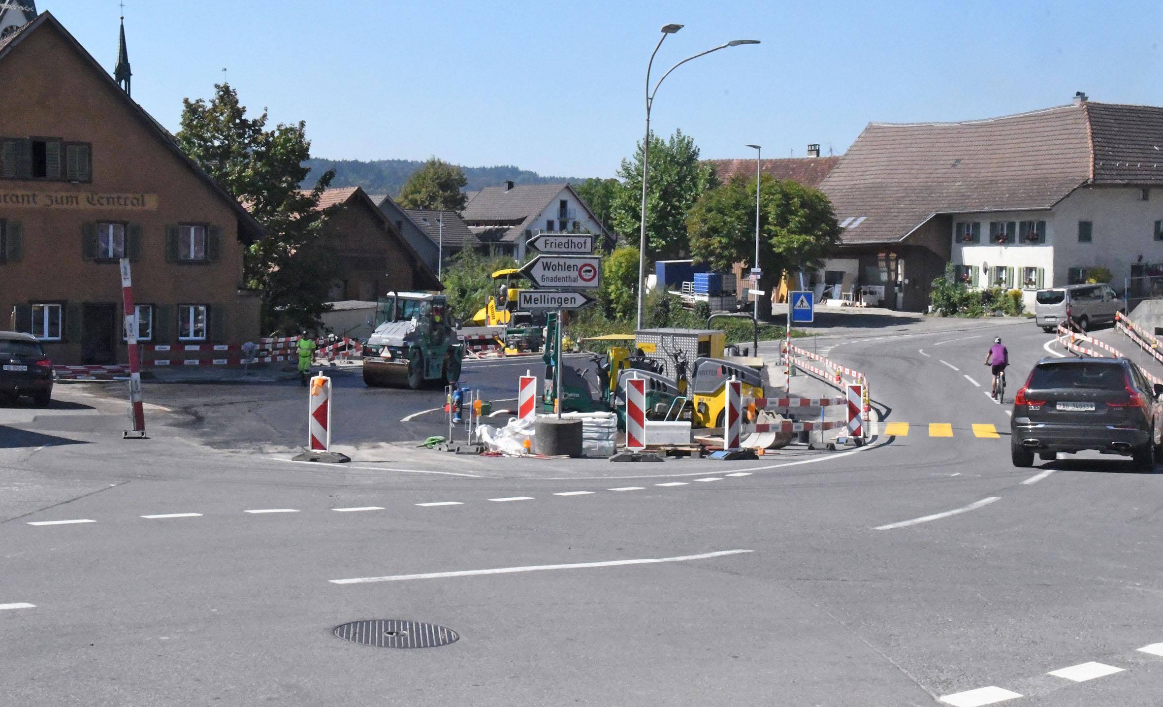 Bald ändert die Strassenführung