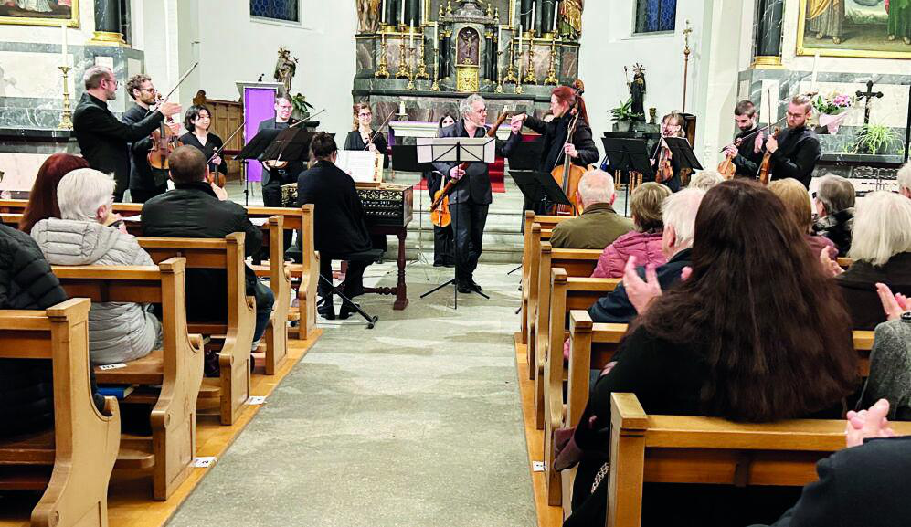 Barock-Orchester spielte in der Stadtkirche