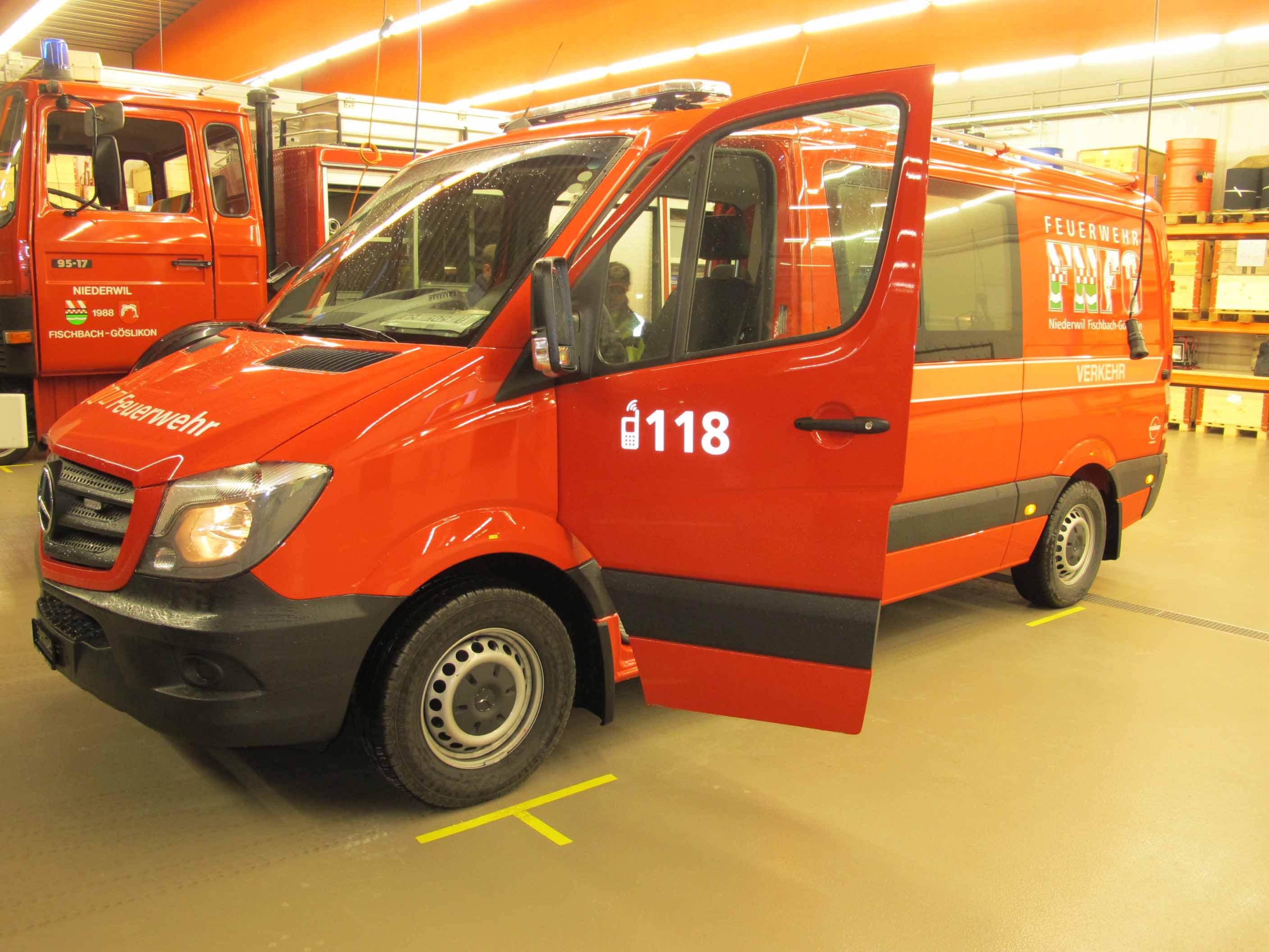 Niederwil: Neues Fahrzeug für die Feuerwehr