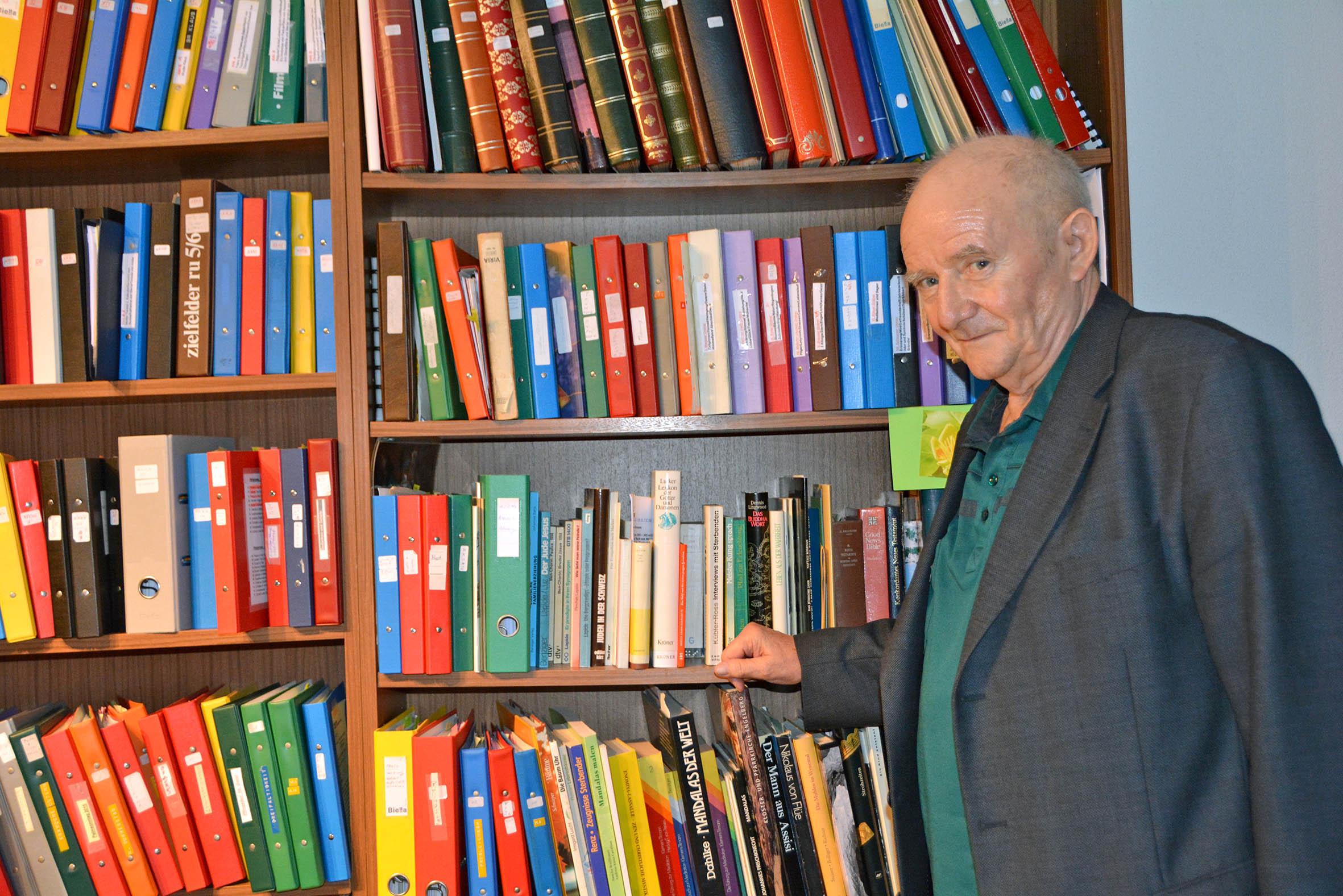 Pfarrer Emmenegger lebt von den Erinnerungen