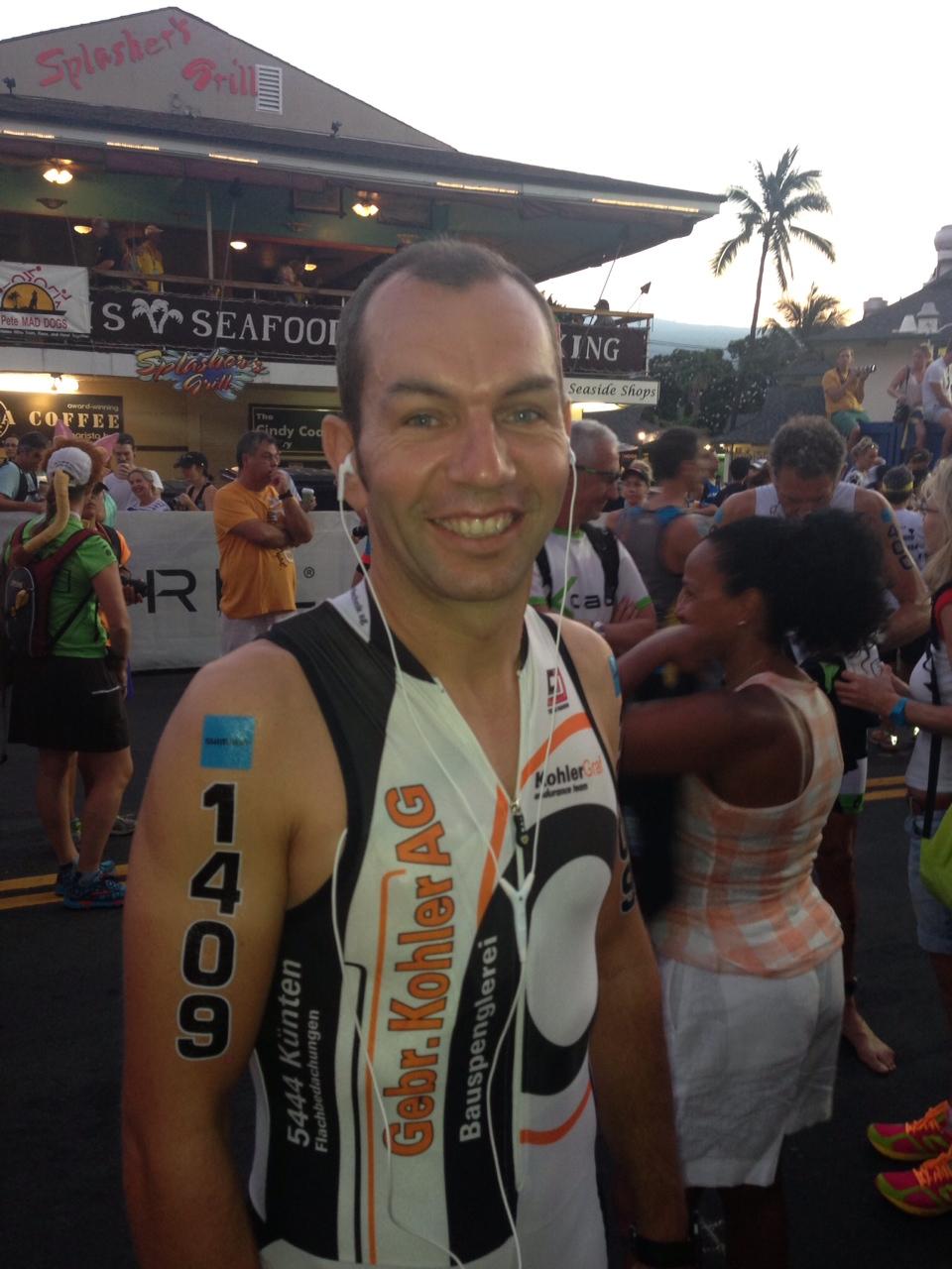 Erich Kohler und Rolf Senn am Ironman Hawaii unter zehn Stunden