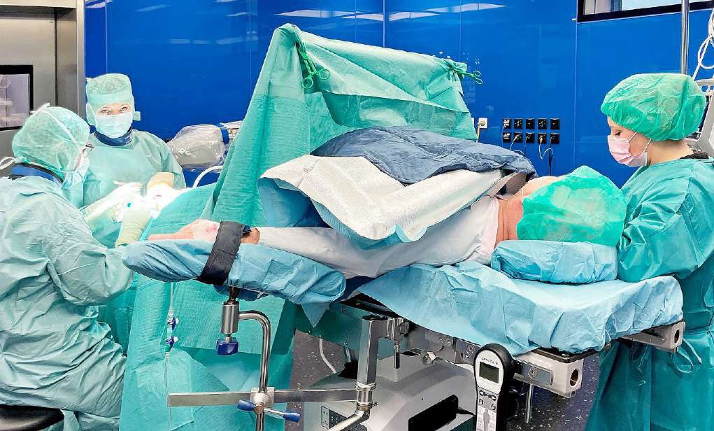 Patient verzichtete bei OP auf Narkose