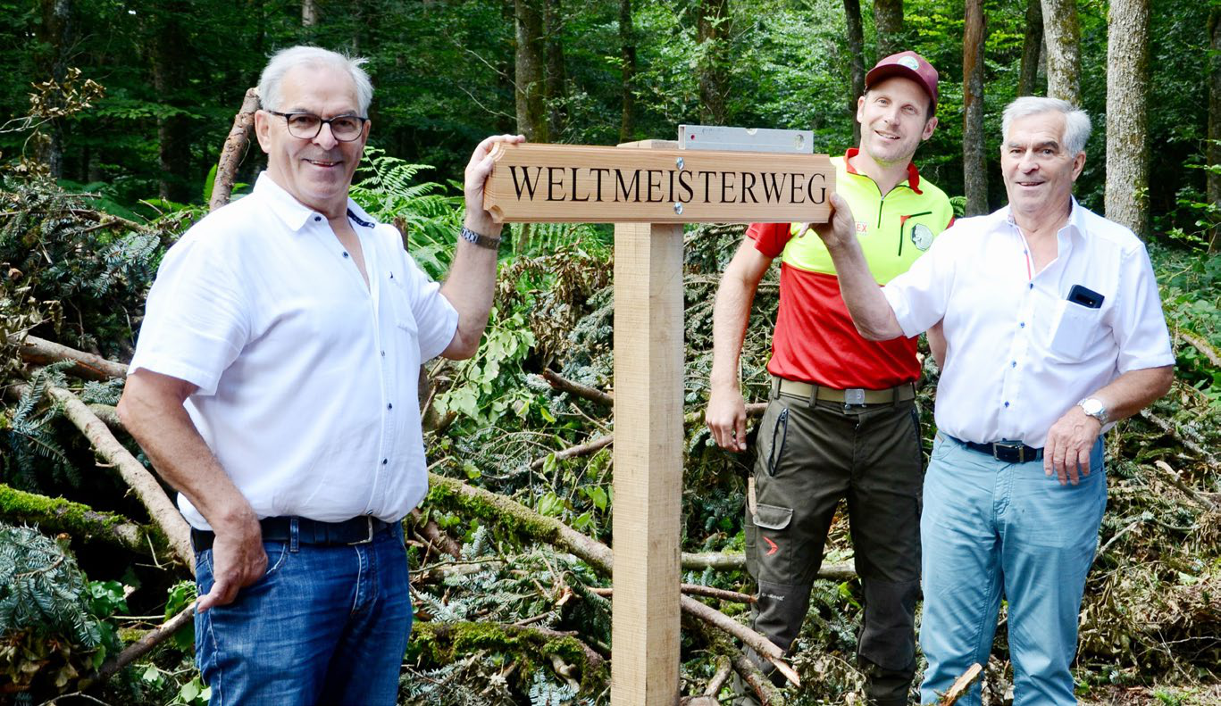 Ein Weg für zwei Sportlegenden