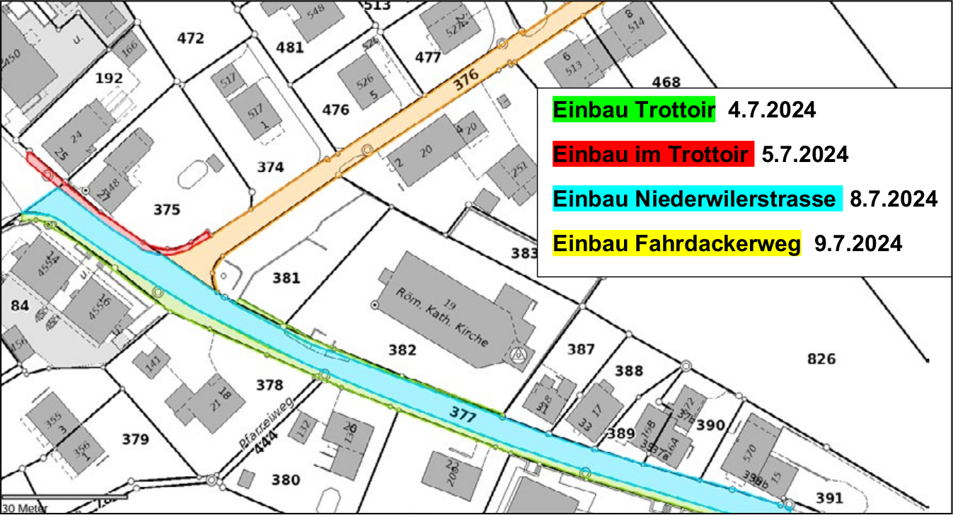 Sperrungen wegen Baustelle Tagung in der Stadtscheune