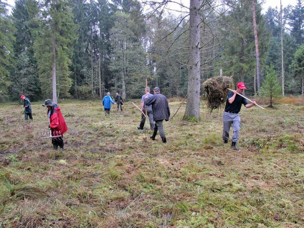 Naturschutzgebiete gepflegt