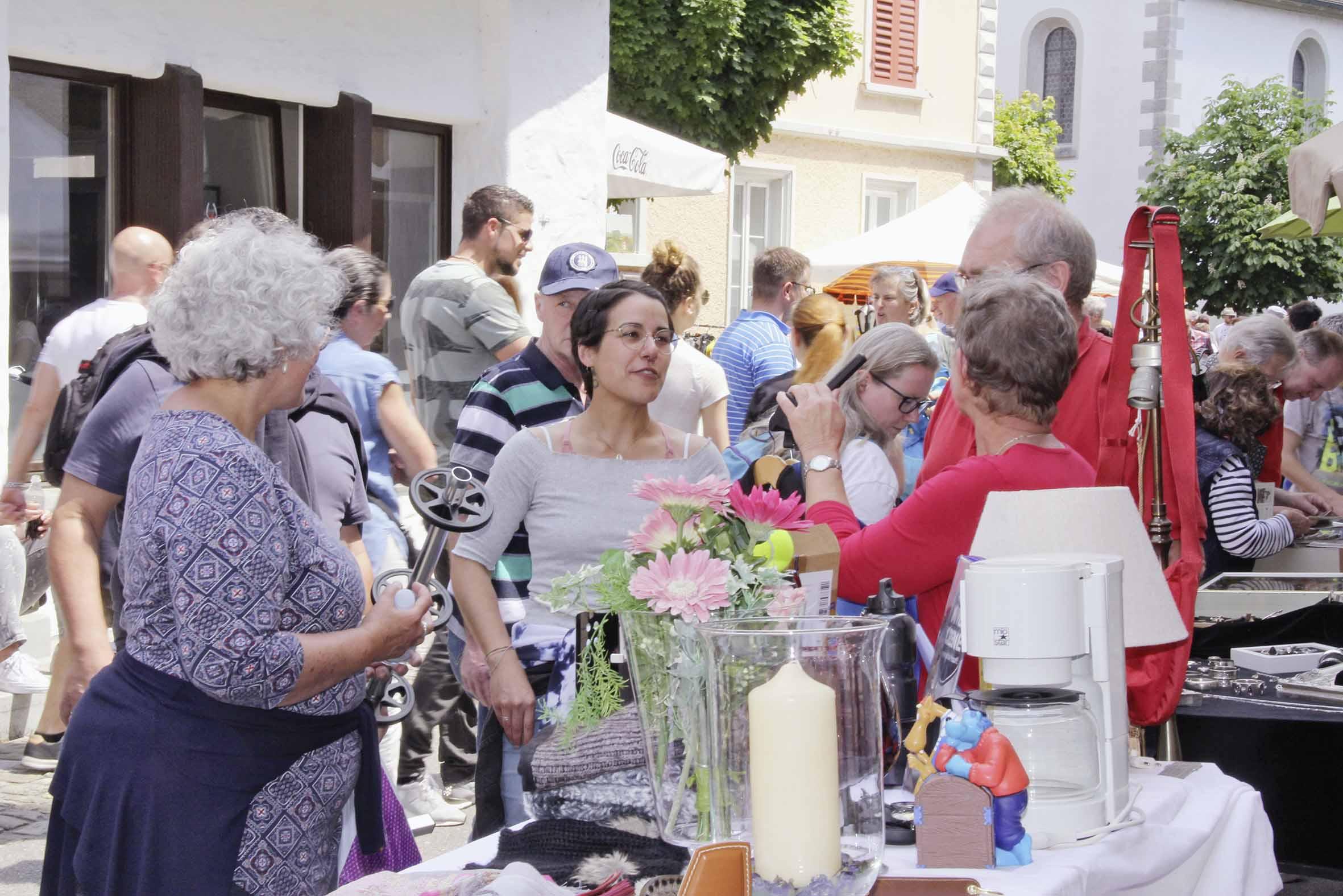 Markt mit besonderem Flair und Angeboten