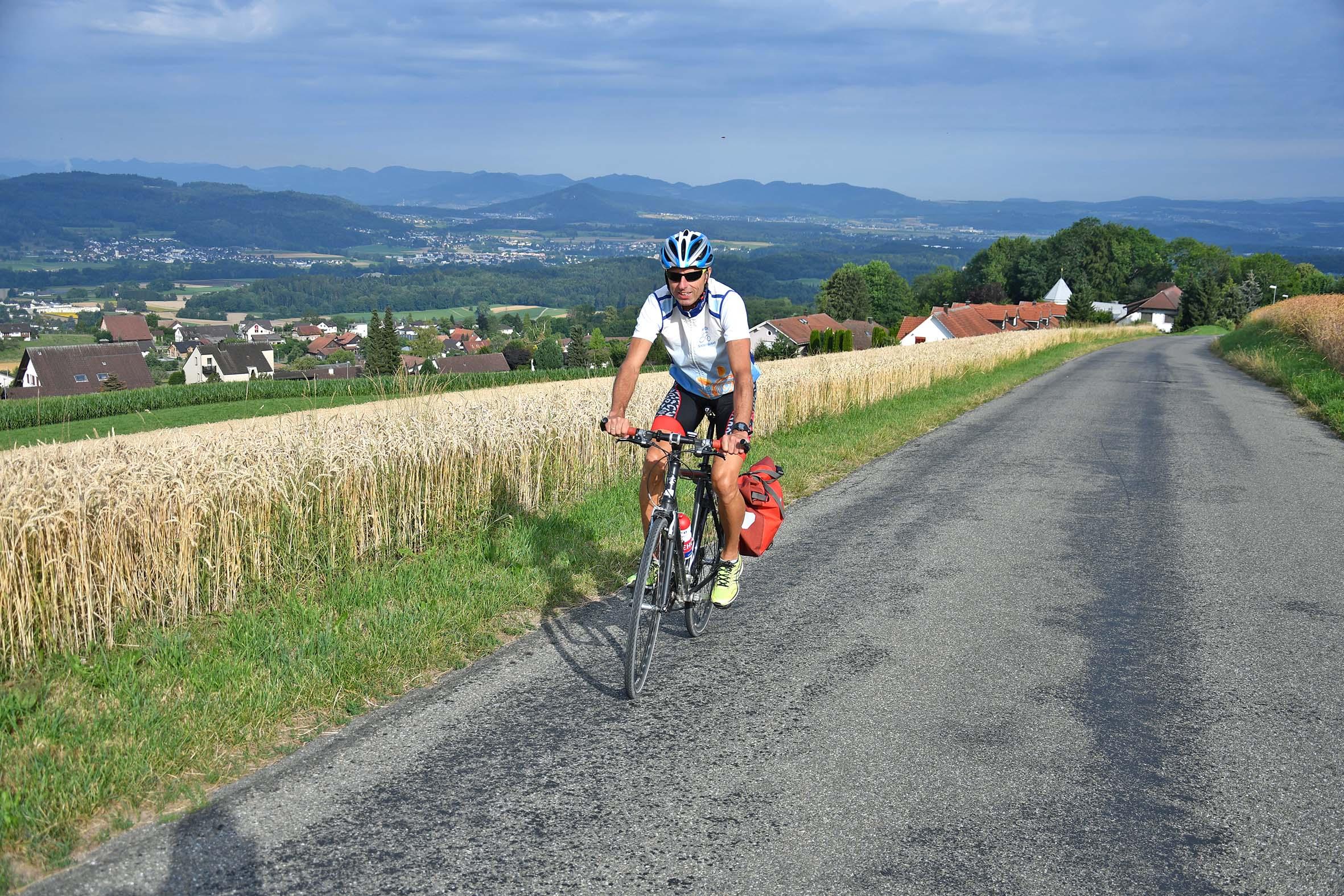 Eine Radtour an den grössten Aargauer See