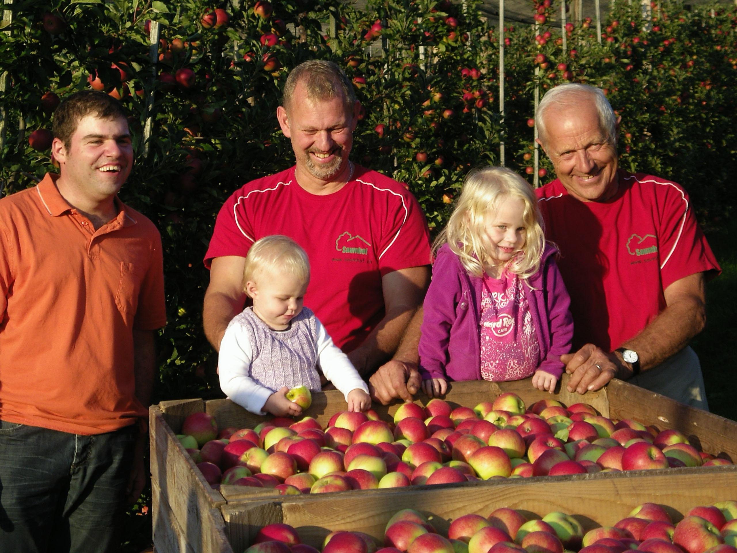 Künten: Der Apfel fällt nicht weit vom Stamm