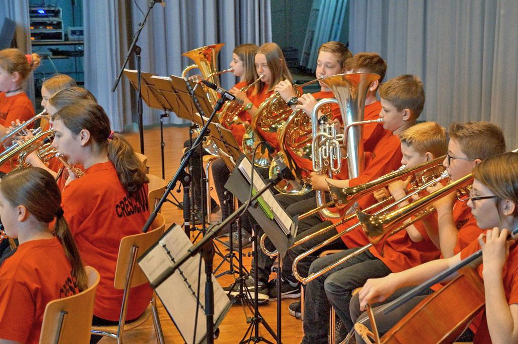 Jungmusiker im Mittelpunkt