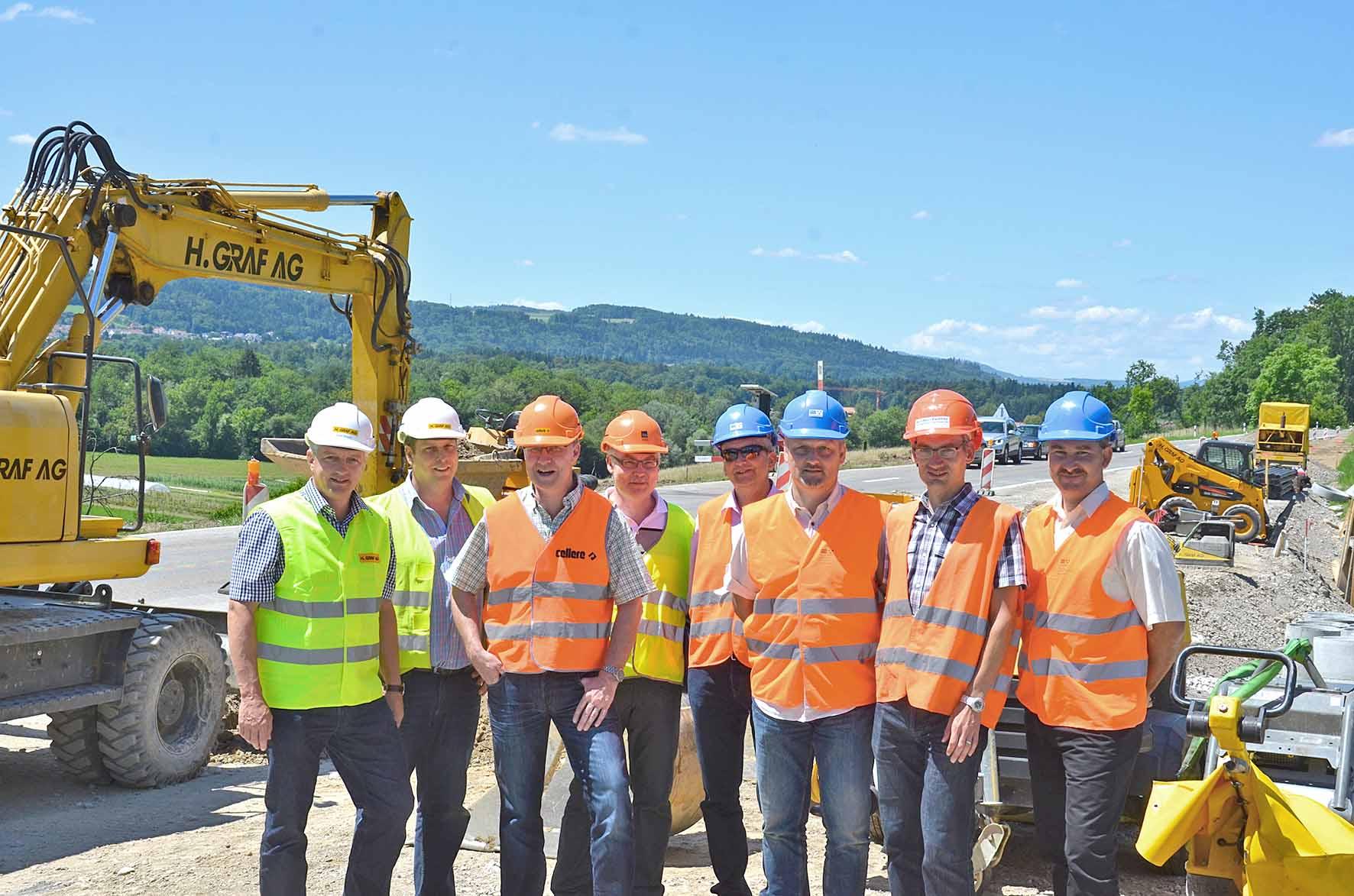 Strasse Künten – Eggenwil ist voll im Bau - Das Bild wird blockiert. – Möglicherweise durch einen aktiven Adblocker.