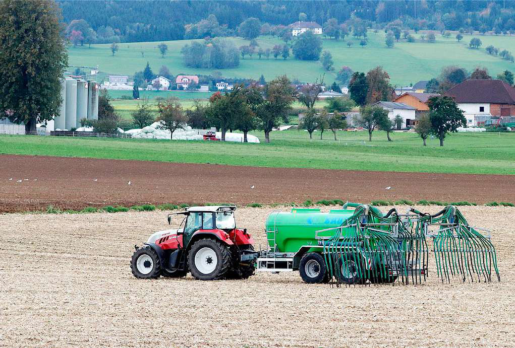 In den Gülle-Lagern ist noch Platz