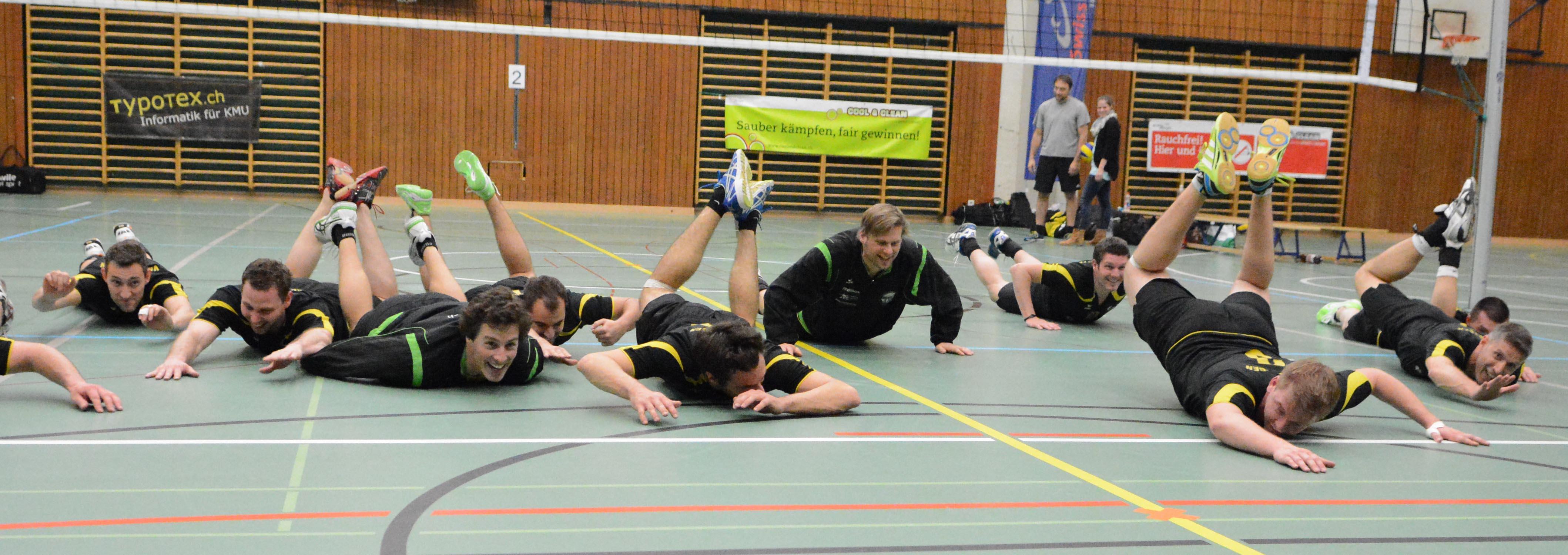 Volley: Mellingens Herren 1 schaffen Ligaerhalt in der Barrage - Das Bild wird blockiert. – Möglicherweise durch einen aktiven Adblocker.