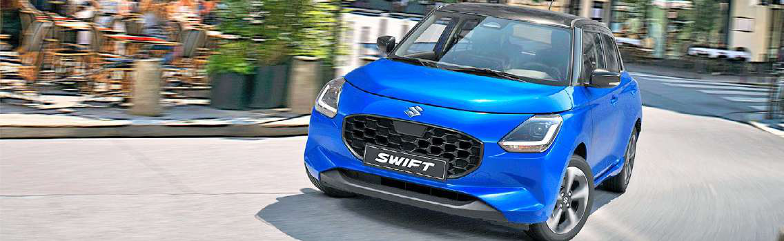 SUZUKI präsentiert den NEW SWIFT