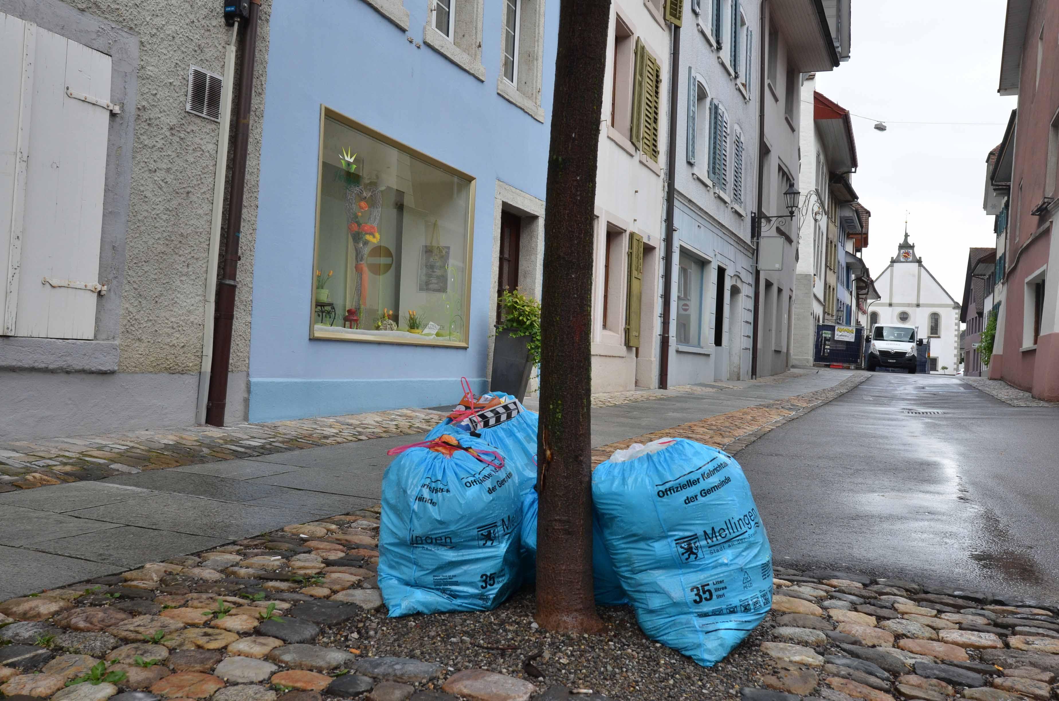 Säcke zu früh hingestellt – Gemeinderat handelt 