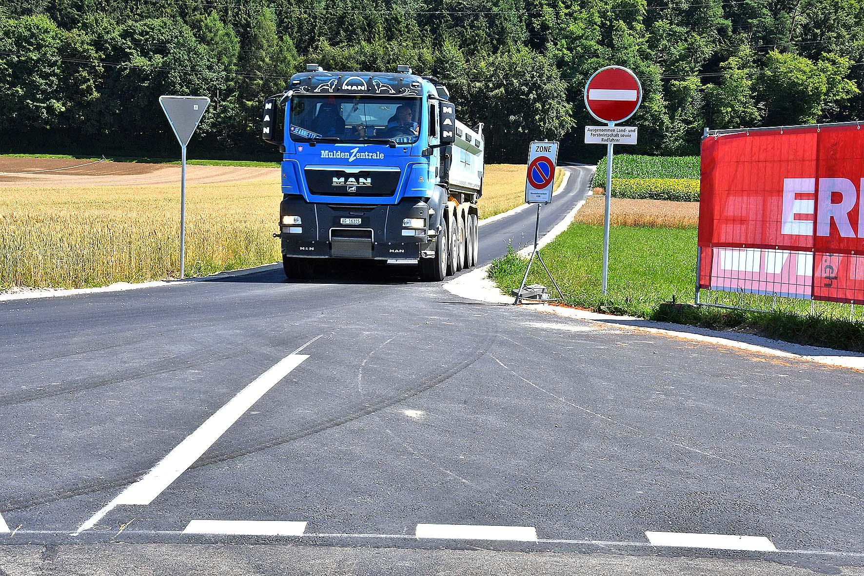 Birmenstorf: Strasse nur für Lastwagen