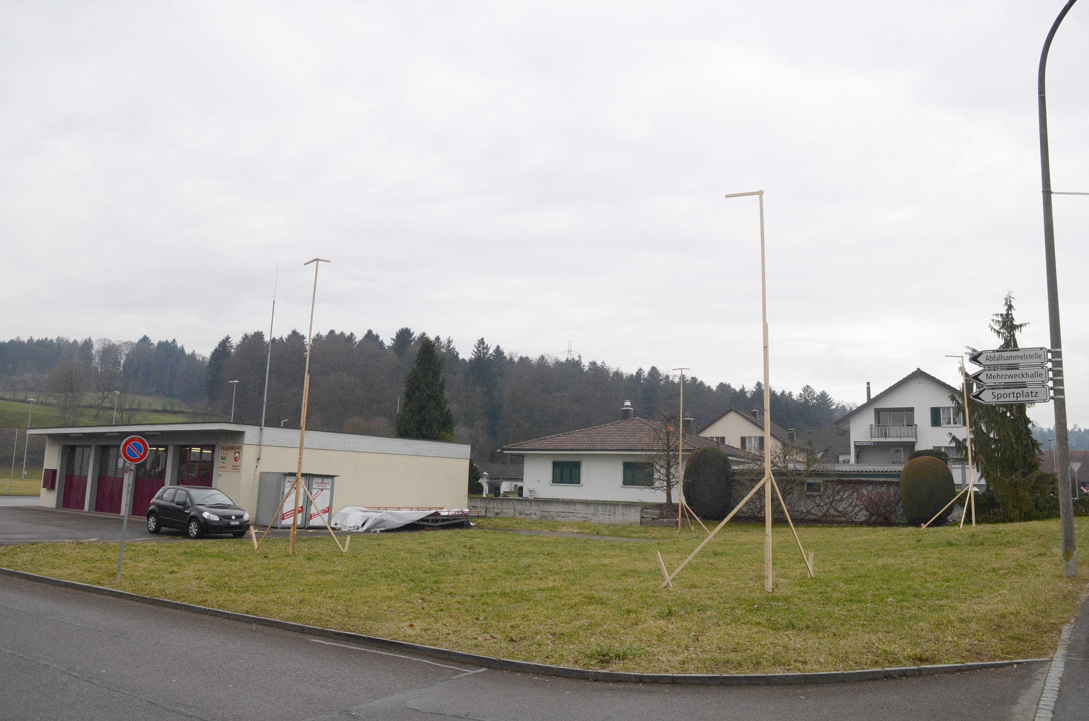 Niederwil: Feuerwehrgebäude mit Holzfassade 