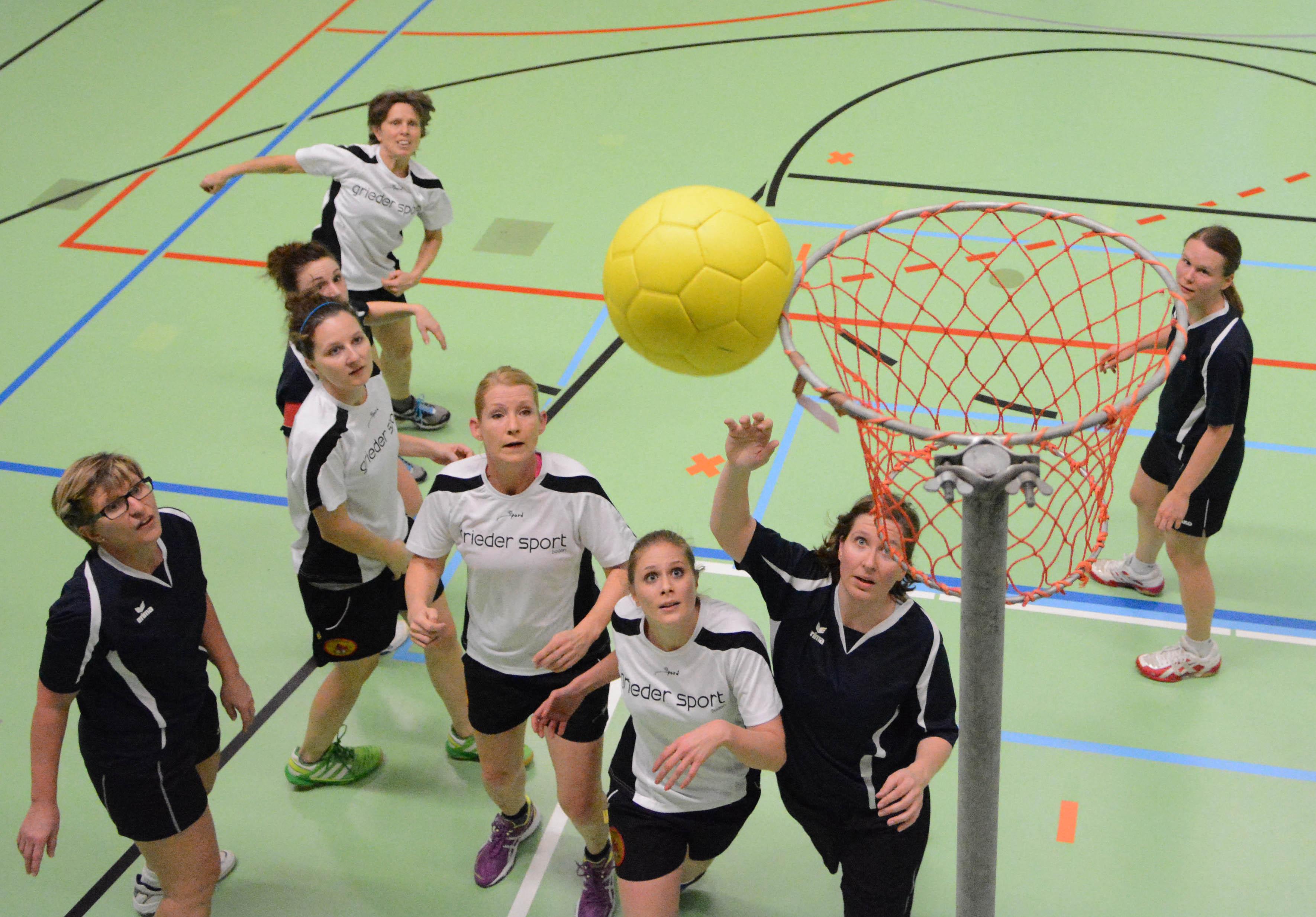 Eine geballte Ladung Korbball