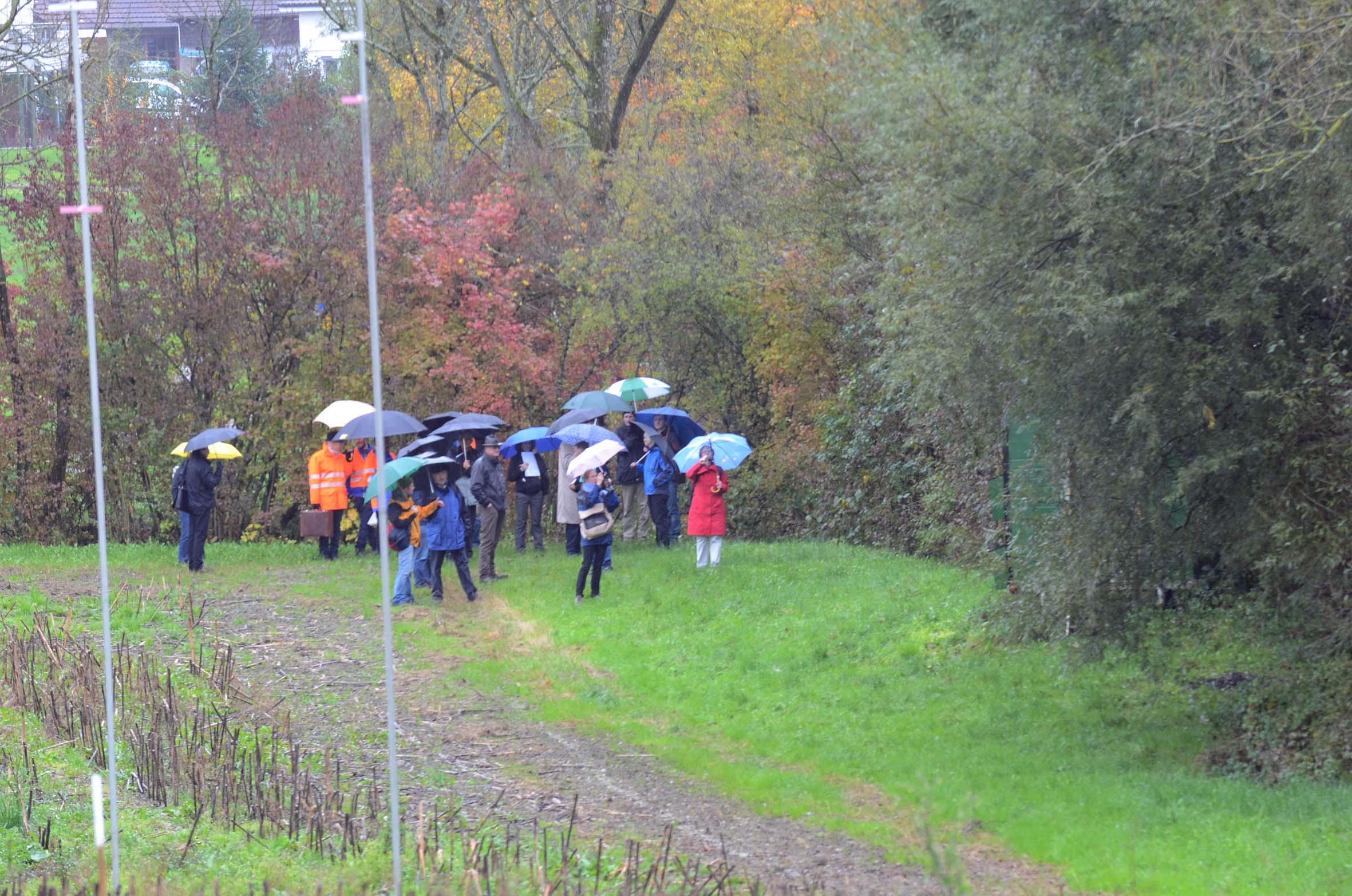 Mellinger Brücke: Augenschein vor Ort 