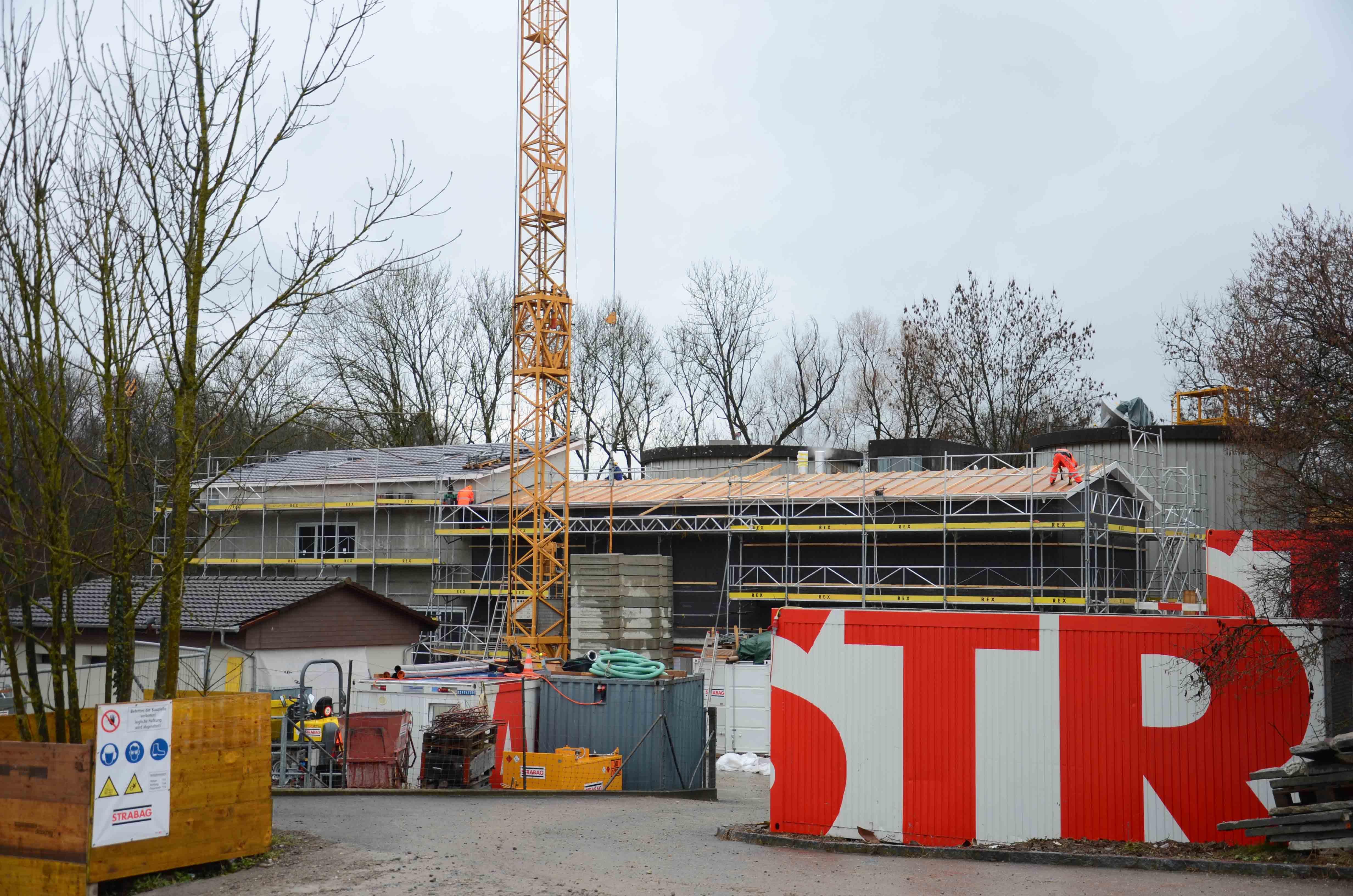 Es ist Halbzeit auf der ARA-Baustelle 
