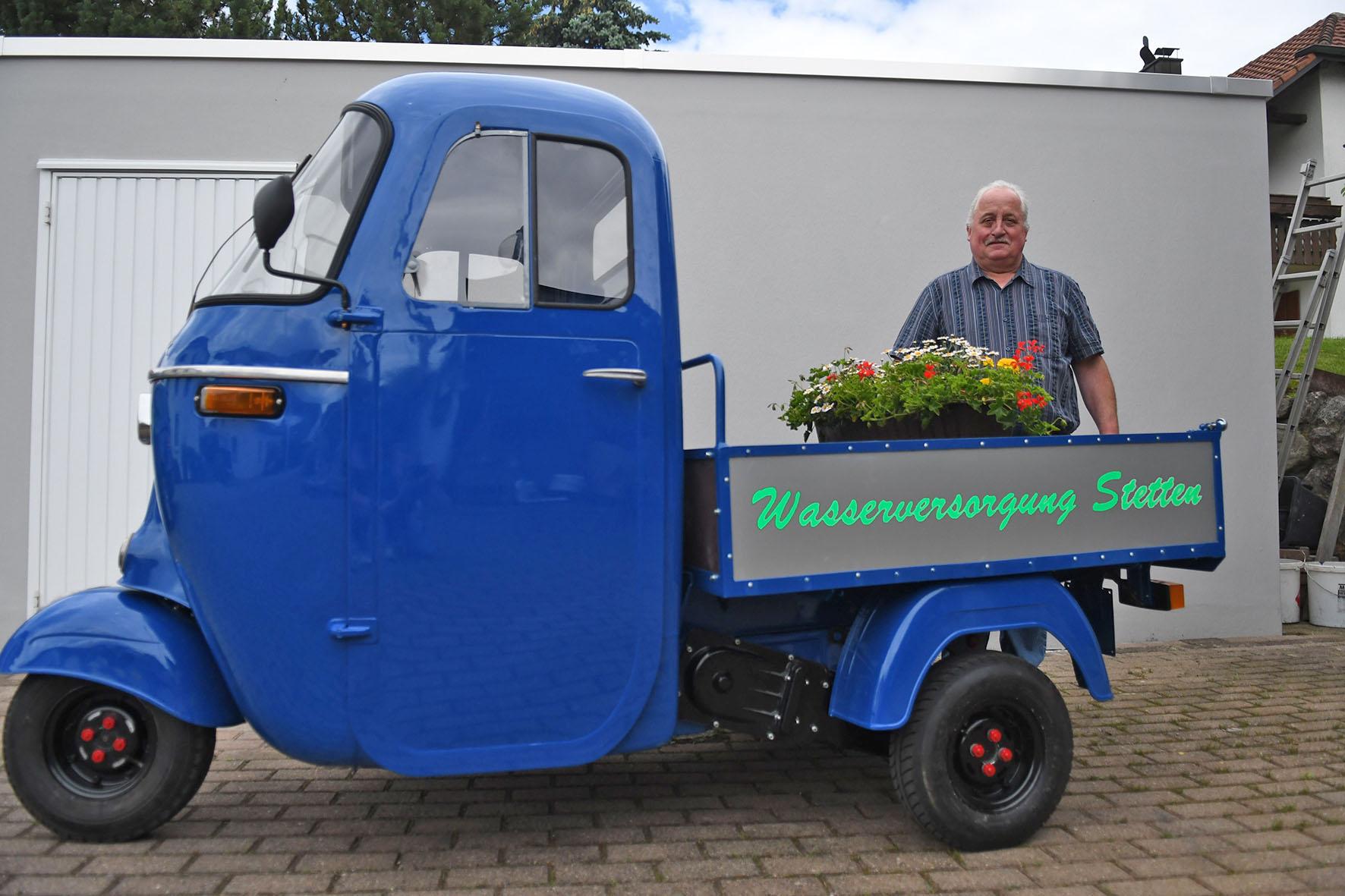 Brunnenmeister Keusch macht sich ein Geschenk